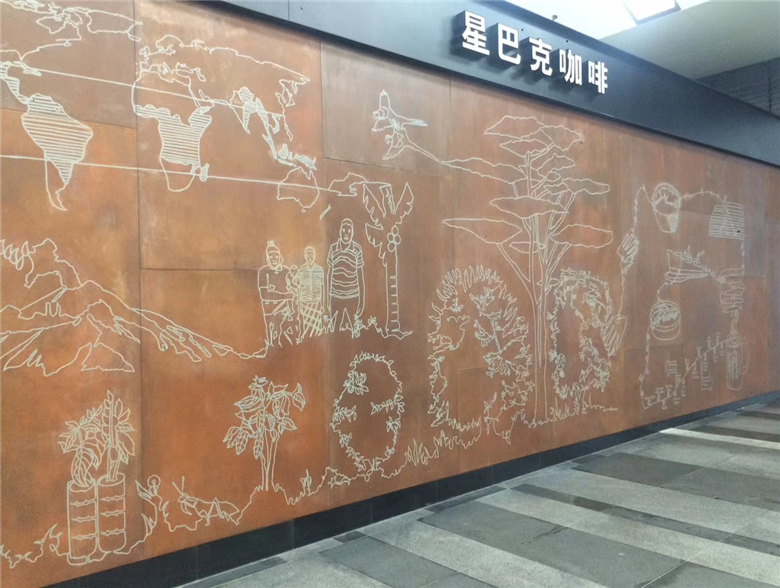 德清耐候钢幕墙